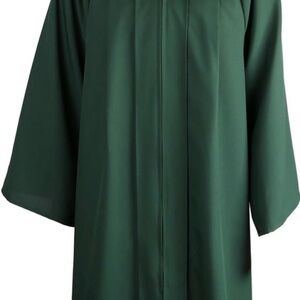 Green Graduation Gown by GradSeason